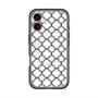 スリムプロテクションプレミアムケース with MagSafe［ Moroccan3 - Black ］