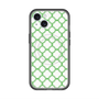スリムプロテクションプレミアムケース with MagSafe［ Moroccan3 - Green ］
