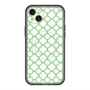 スリムプロテクションプレミアムケース with MagSafe［ Moroccan3 - Green ］