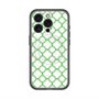 スリムプロテクションプレミアムケース with MagSafe［ Moroccan3 - Green ］