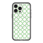 スリムプロテクションプレミアムケース with MagSafe［ Moroccan3 - Green ］