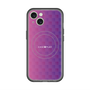 スリムプロテクションプレミアムケース with MagSafe［ CASEPLAY Check - Purple ］