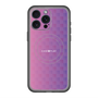 スリムプロテクションプレミアムケース with MagSafe［ CASEPLAY Check - Purple ］