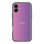 スリムプロテクションプレミアムケース with MagSafe［ CASEPLAY Check - Purple ］