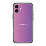 スリムプロテクションプレミアムケース with MagSafe［ CASEPLAY Check - Purple ］