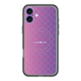 スリムプロテクションプレミアムケース with MagSafe［ CASEPLAY Check - Purple ］