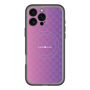 スリムプロテクションプレミアムケース with MagSafe［ CASEPLAY Check - Purple ］