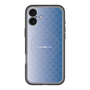 スリムプロテクションプレミアムケース with MagSafe［ CASEPLAY Check - Blue ］