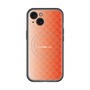 スリムプロテクションプレミアムケース with MagSafe［ CASEPLAY Check - Orange ］