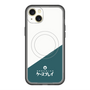 スリムプロテクションプレミアムケース with MagSafe［ CASEPLAY Retro - Green ］
