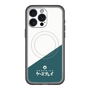 スリムプロテクションプレミアムケース with MagSafe［ CASEPLAY Retro - Green ］