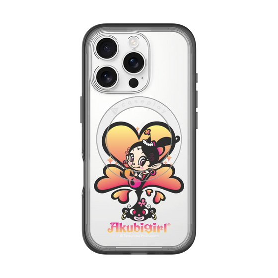 スリムプロテクションプレミアムケース with MagSafe［ アクビガール - ハート ］