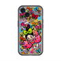 スリムプロテクションプレミアムケース with MagSafe［ アクビガール - フラワーリボン ］