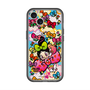 スリムプロテクションプレミアムケース with MagSafe［ アクビガール - フラワーリボン ］