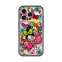 スリムプロテクションプレミアムケース with MagSafe［ アクビガール - フラワーリボン ］