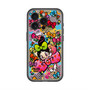 スリムプロテクションプレミアムケース with MagSafe［ アクビガール - フラワーリボン ］