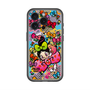 スリムプロテクションプレミアムケース with MagSafe［ アクビガール - フラワーリボン ］