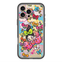 スリムプロテクションプレミアムケース with MagSafe［ アクビガール - フラワーリボン ］