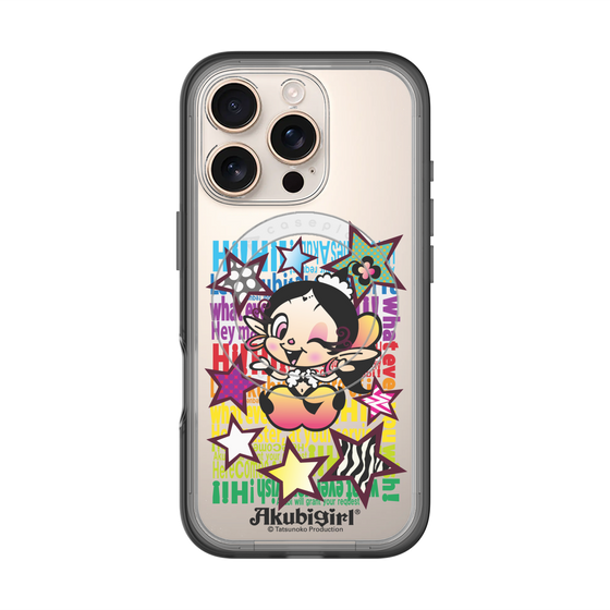 スリムプロテクションプレミアムケース with MagSafe［ アクビガール - スター ］