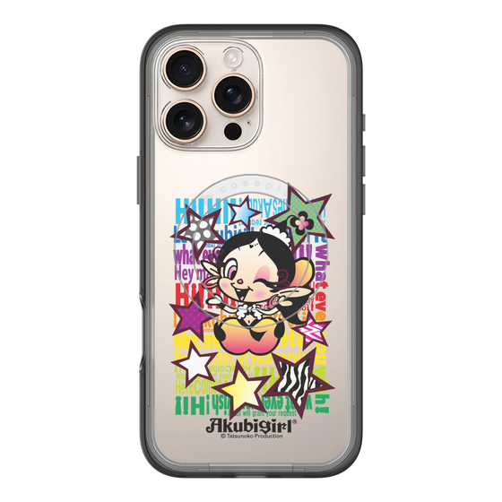 スリムプロテクションプレミアムケース with MagSafe［ アクビガール - スター ］