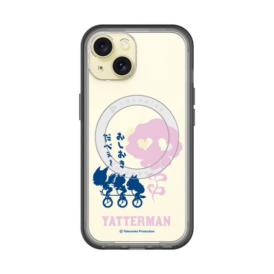 スリムプロテクションプレミアムケース with MagSafe［ ドロンジョ - おしおきだべぇ～ - Clear ］