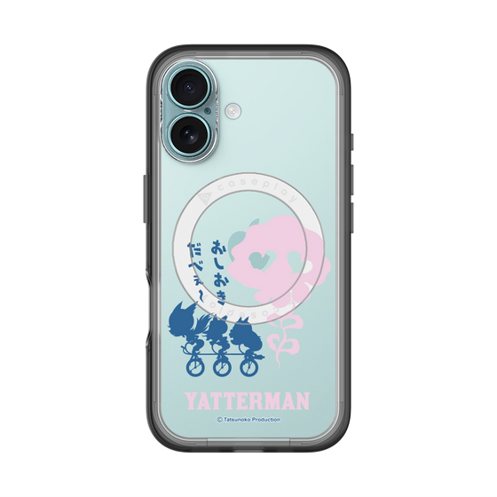 スリムプロテクションプレミアムケース with MagSafe［ ドロンジョ - おしおきだべぇ～ - Clear ］