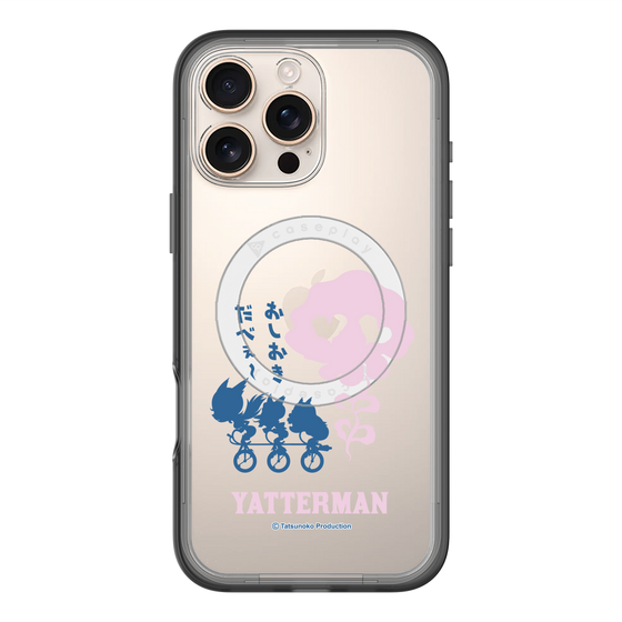 スリムプロテクションプレミアムケース with MagSafe［ ドロンジョ - おしおきだべぇ～ - Clear ］