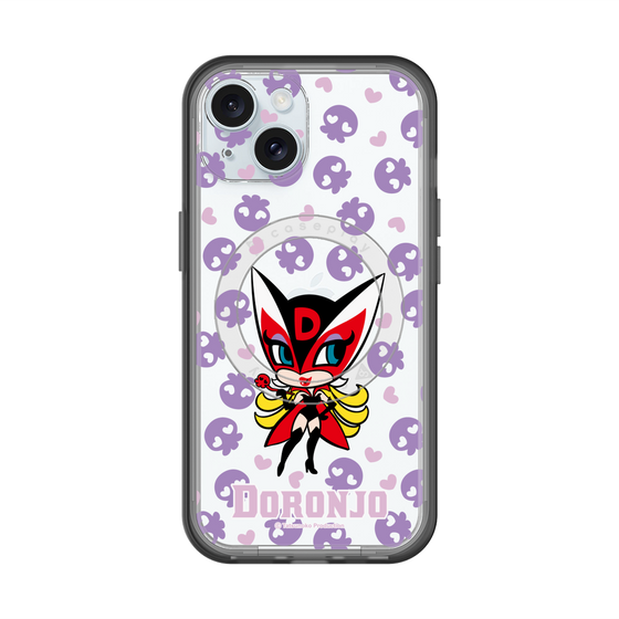 スリムプロテクションプレミアムケース with MagSafe［ ドロンジョ - ミニキャラ - Purple ］
