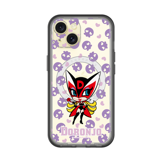 スリムプロテクションプレミアムケース with MagSafe［ ドロンジョ - ミニキャラ - Purple ］