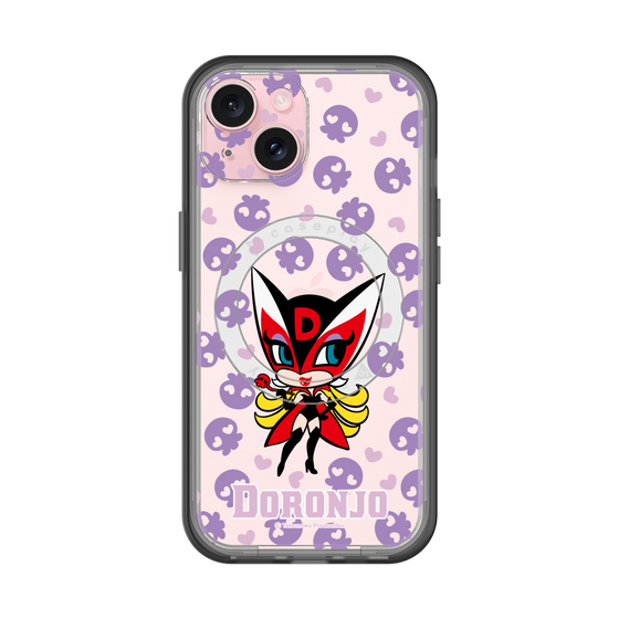 スリムプロテクションプレミアムケース with MagSafe［ ドロンジョ - ミニキャラ - Purple ］