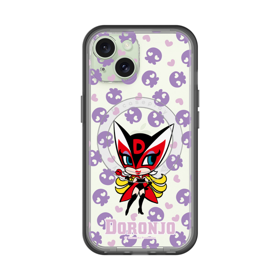 スリムプロテクションプレミアムケース with MagSafe［ ドロンジョ - ミニキャラ - Purple ］