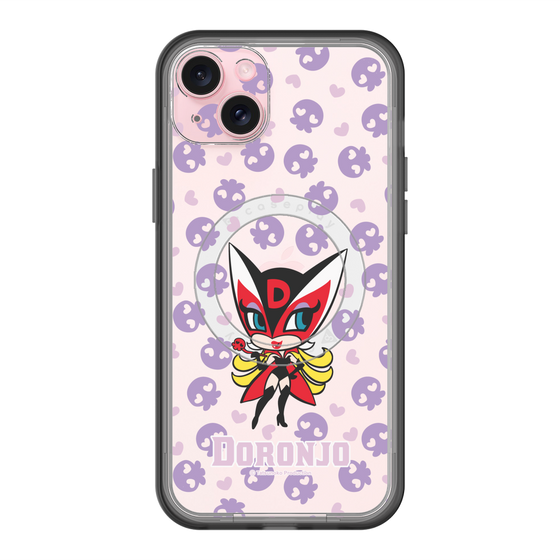 スリムプロテクションプレミアムケース with MagSafe［ ドロンジョ - ミニキャラ - Purple ］