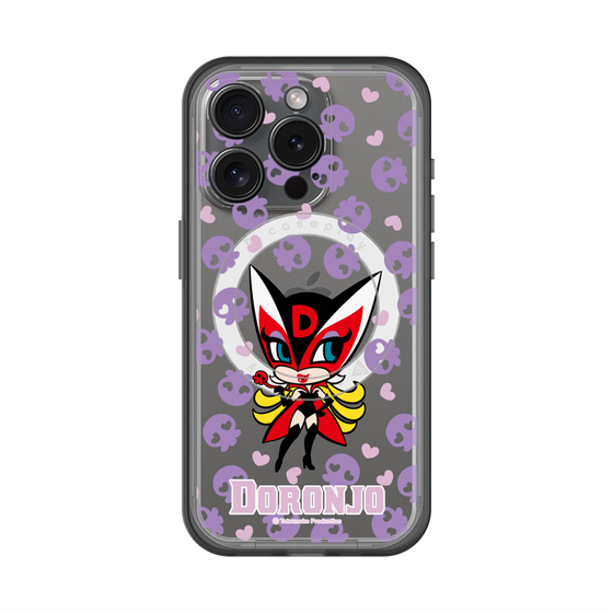 スリムプロテクションプレミアムケース with MagSafe［ ドロンジョ - ミニキャラ - Purple ］
