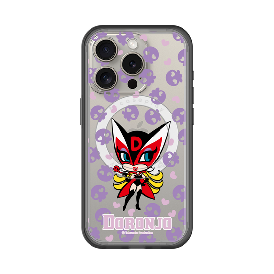 スリムプロテクションプレミアムケース with MagSafe［ ドロンジョ - ミニキャラ - Purple ］