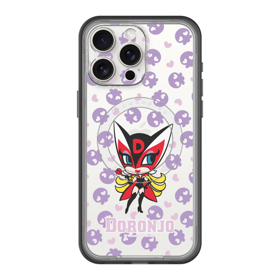 スリムプロテクションプレミアムケース with MagSafe［ ドロンジョ - ミニキャラ - Purple ］