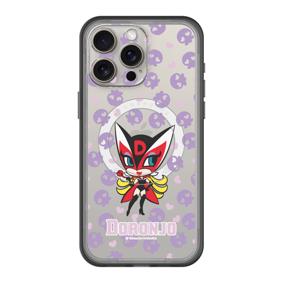 スリムプロテクションプレミアムケース with MagSafe［ ドロンジョ - ミニキャラ - Purple ］