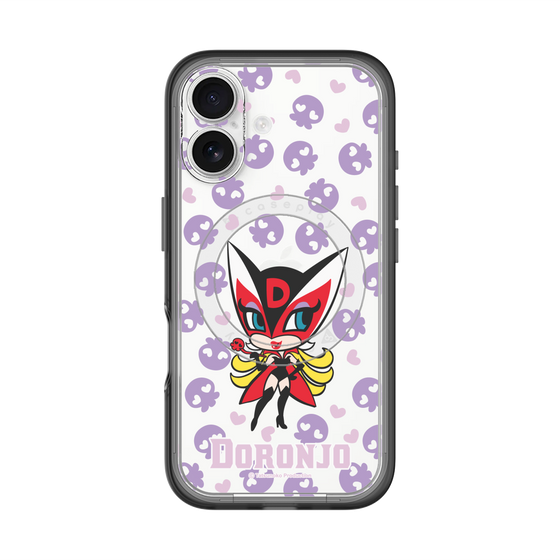 スリムプロテクションプレミアムケース with MagSafe［ ドロンジョ - ミニキャラ - Purple ］