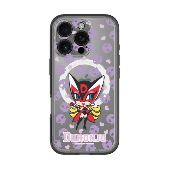 スリムプロテクションプレミアムケース with MagSafe［ ドロンジョ - ミニキャラ - Purple ］