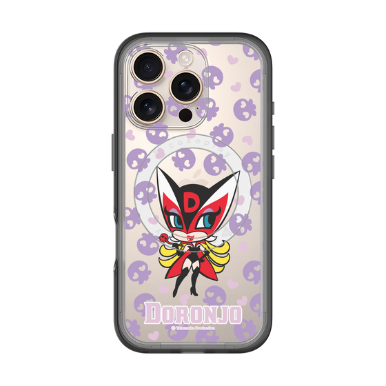 スリムプロテクションプレミアムケース with MagSafe［ ドロンジョ - ミニキャラ - Purple ］