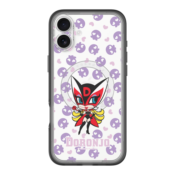 スリムプロテクションプレミアムケース with MagSafe［ ドロンジョ - ミニキャラ - Purple ］