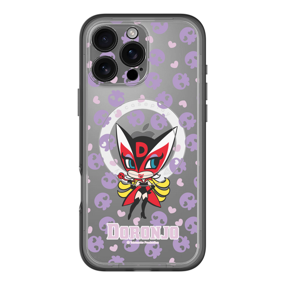 スリムプロテクションプレミアムケース with MagSafe［ ドロンジョ - ミニキャラ - Purple ］
