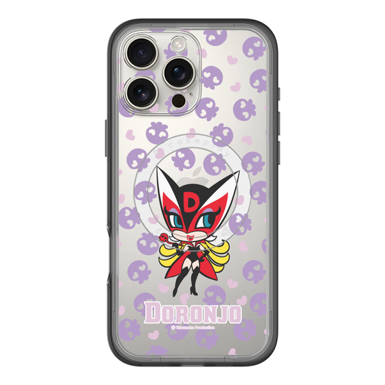 スリムプロテクションプレミアムケース with MagSafe［ ドロンジョ - ミニキャラ - Purple ］