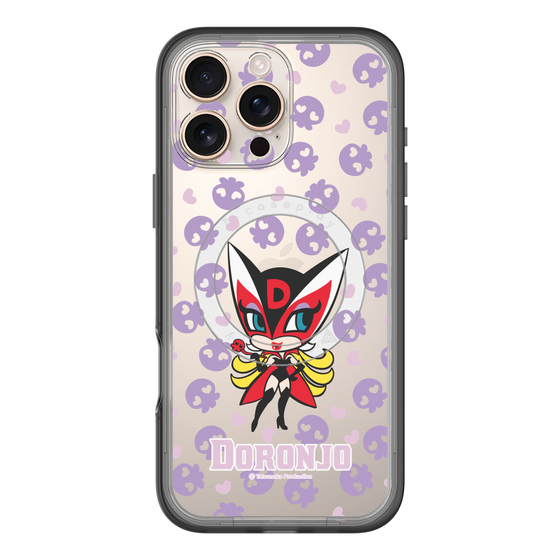 スリムプロテクションプレミアムケース with MagSafe［ ドロンジョ - ミニキャラ - Purple ］