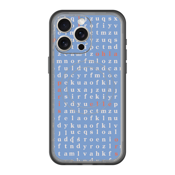 スリムプロテクションプレミアムケース with MagSafe［ ELLE - 夏 ］