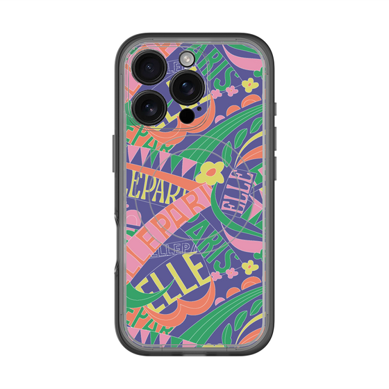スリムプロテクションプレミアムケース with MagSafe［ ELLE - ナチュラル ］