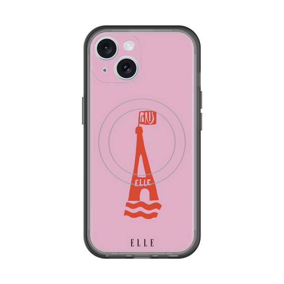 スリムプロテクションプレミアムケース with MagSafe［ ELLE - PARIS ］