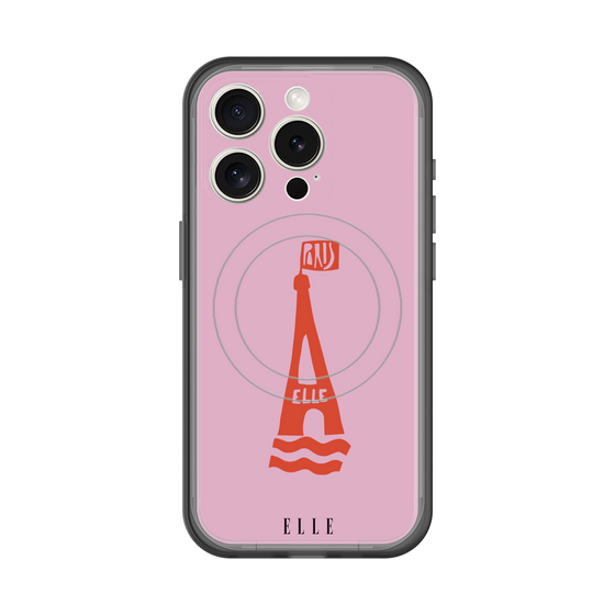 スリムプロテクションプレミアムケース with MagSafe［ ELLE - PARIS ］
