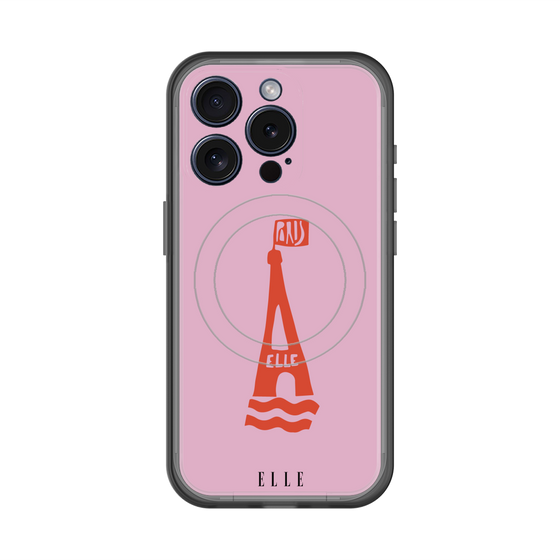 スリムプロテクションプレミアムケース with MagSafe［ ELLE - PARIS ］