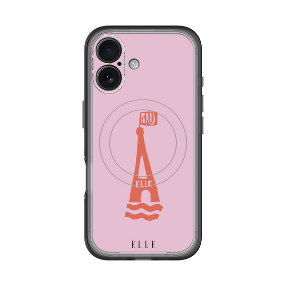 スリムプロテクションプレミアムケース with MagSafe［ ELLE - PARIS ］