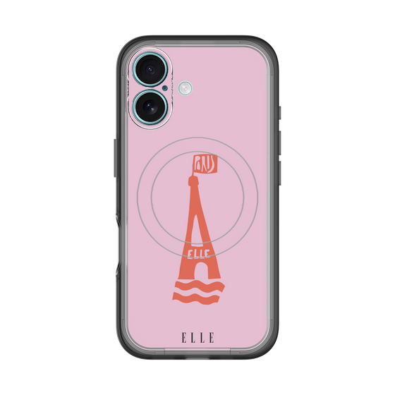 スリムプロテクションプレミアムケース with MagSafe［ ELLE - PARIS ］